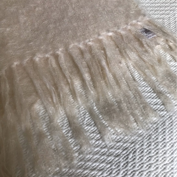 Mohair Nap 100% Creagaran Mills Scotland Scarf - Picture 1 of 13